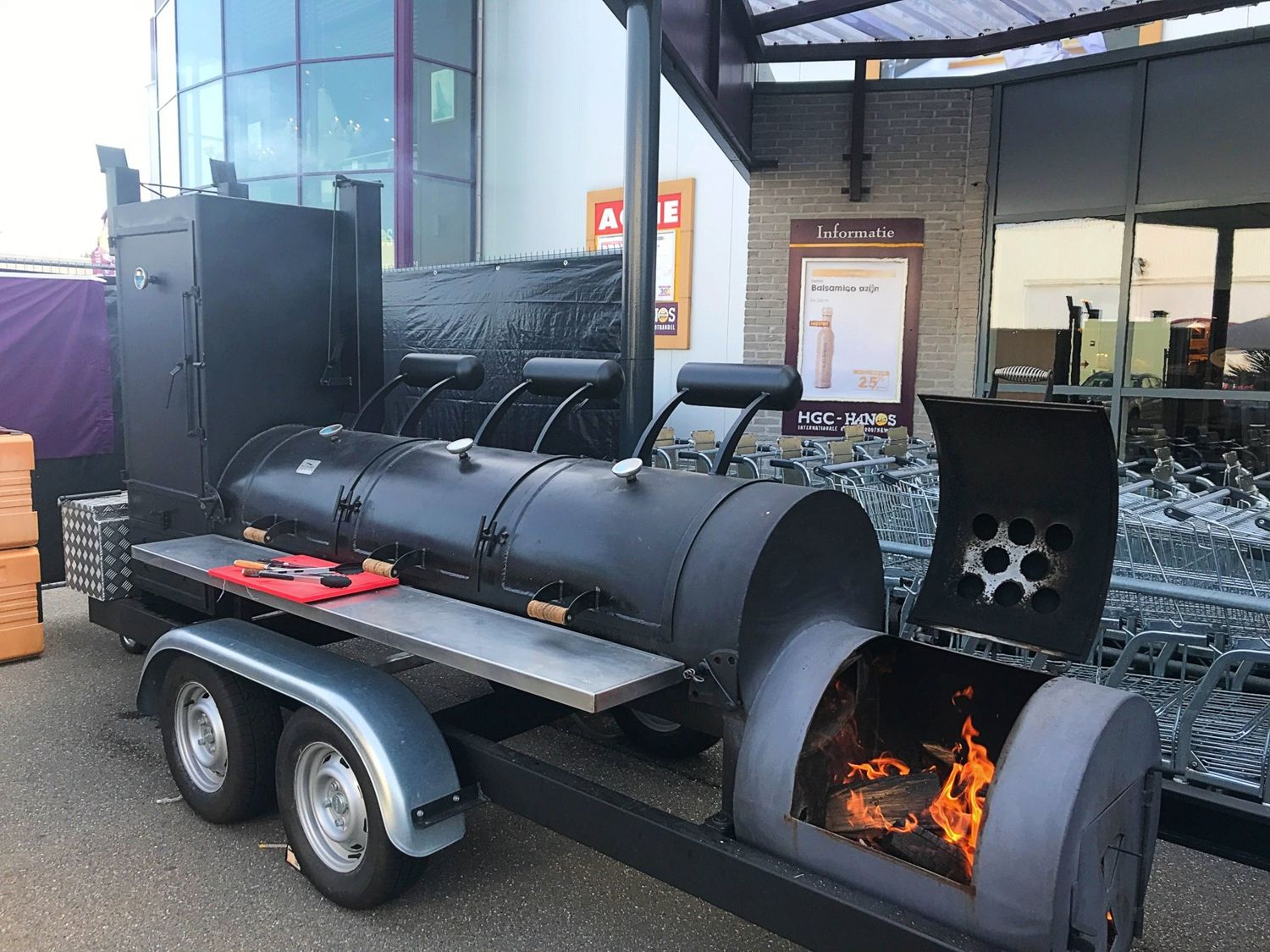 The Beast smoker